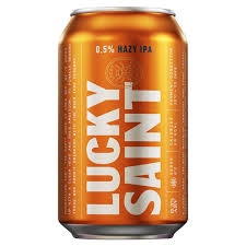 LUCKY SAINT IPA 0.5% 24 X 330ML CANS 