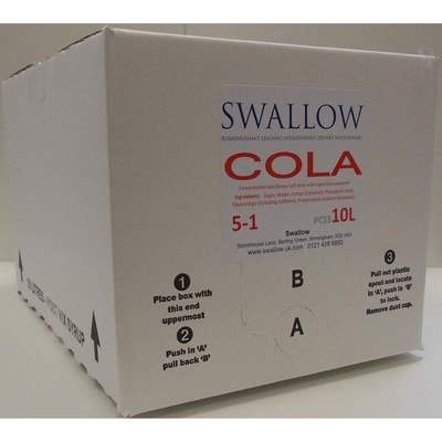 BIB COLA (SWALLOW) 10LTR