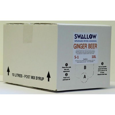 BIB GINGER BEER (SWALLOW) 10LTR