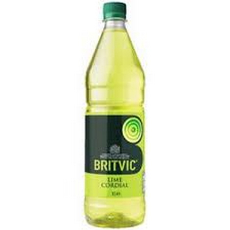 LTR BRITVIC LIME CORDIAL