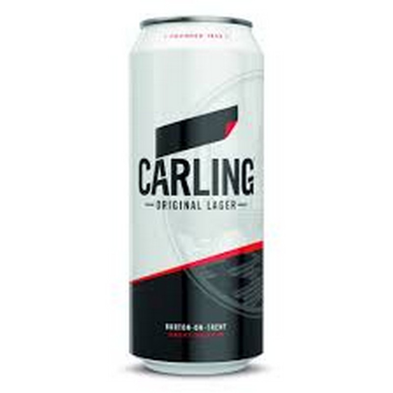 CARLING LAGER CANS 500ML