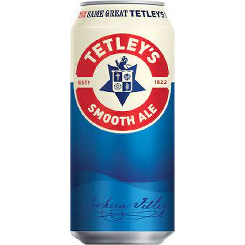 TETLEY BITTER SMOOTH CANS 440ML