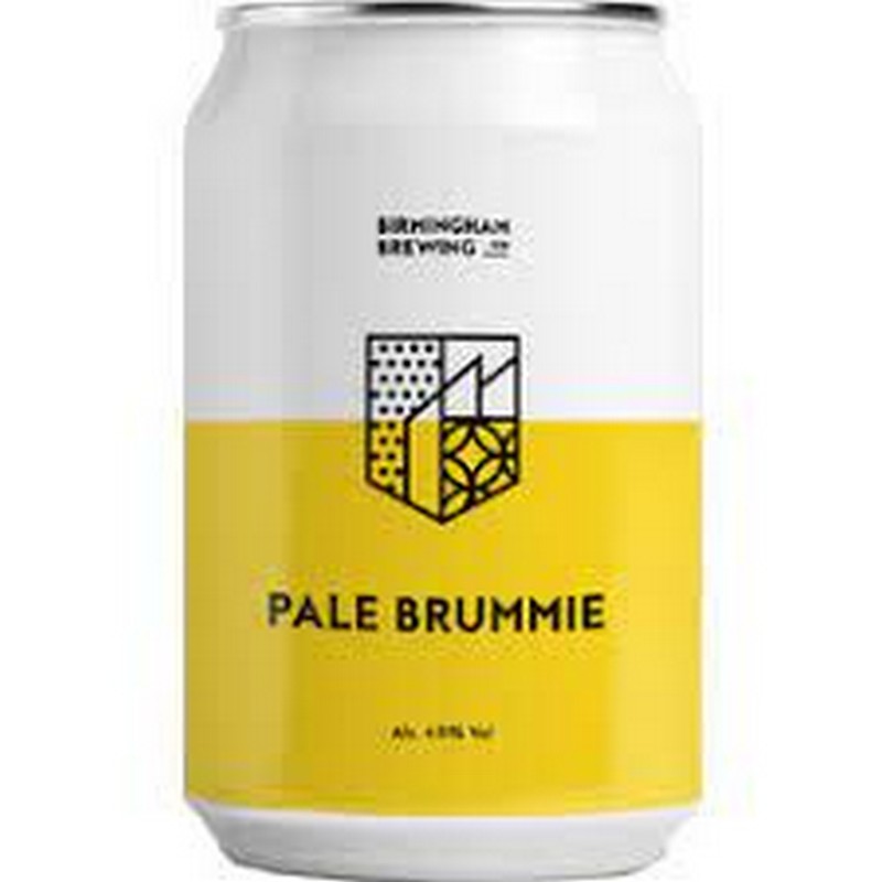 BIRMINGHAM BREWERY PALE BRUMMIE 12 X 330ML CANS