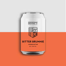 BIRMINGHAM BREWERY BITTER BRUMMIE CANS 24 X 330ML