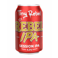 TINY REBEL IPA 4.3% CANS 24 X 330ML
