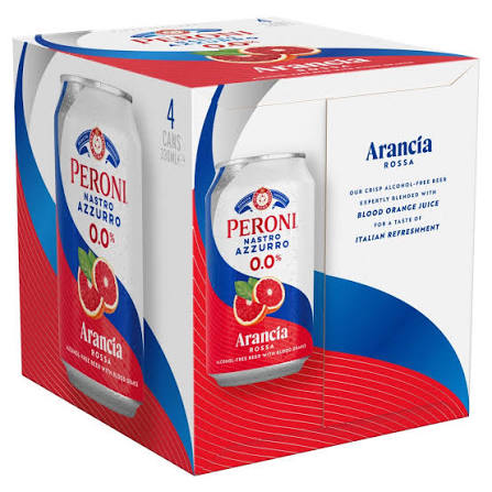 NASTRO PERONI 0% ARANCIA 24 X 330ML CANS (NA)