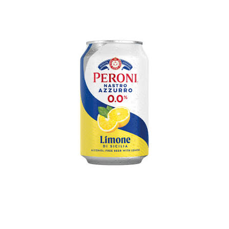 NASTRO PERONI 0% LIMONE 24 X 330ML CANS (NA)