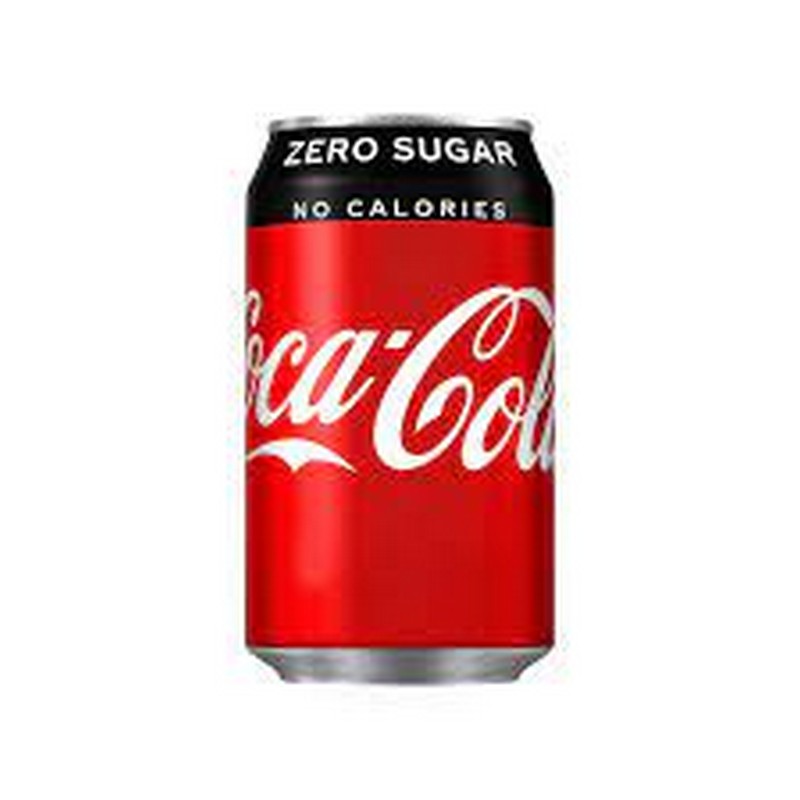 COCA COLA ZERO CANS 330ML