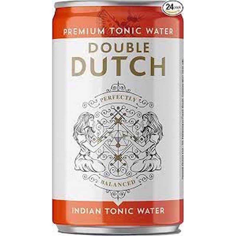 DOUBLE DUTCH CANS TONIC 24 X 150ML