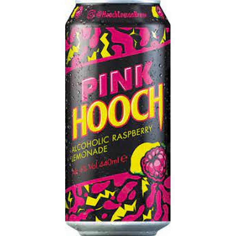 HOOCH PINK LEMONADE CANS 440ML