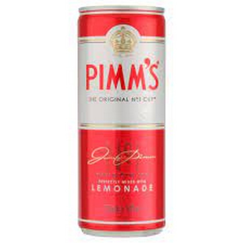 PIMMS & LEMONADE 12 X 250ML CANS