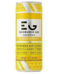 EDINBURGH GIN LEMON SRITZ CANS 12 X 250ML