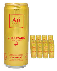 AU VODKA CHERRYADE 5% 12 X 330ML CANS