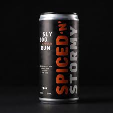 SLY DOG SPICED & STORMY 12 X 200ML CANS