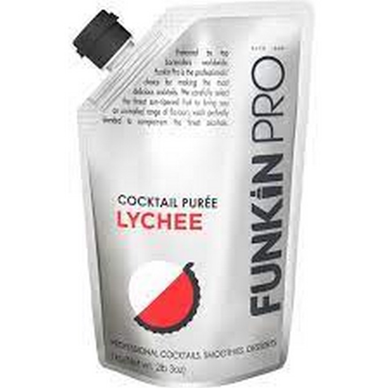 FUNKIN LYCHEE PUREE 1LTR X 5