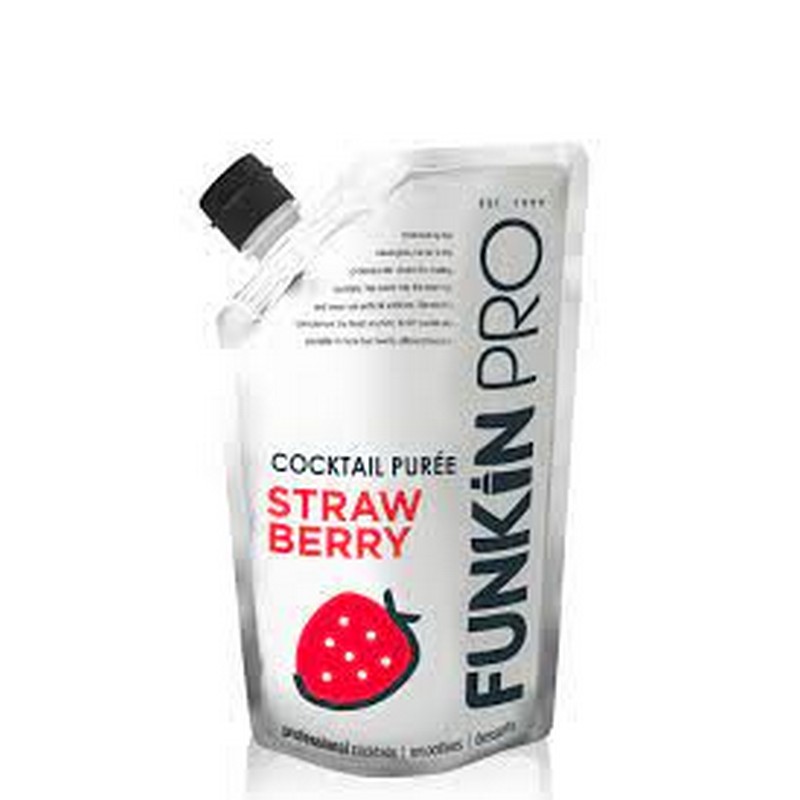 FUNKIN STRAWBERRY PUREE 1LTR X 5