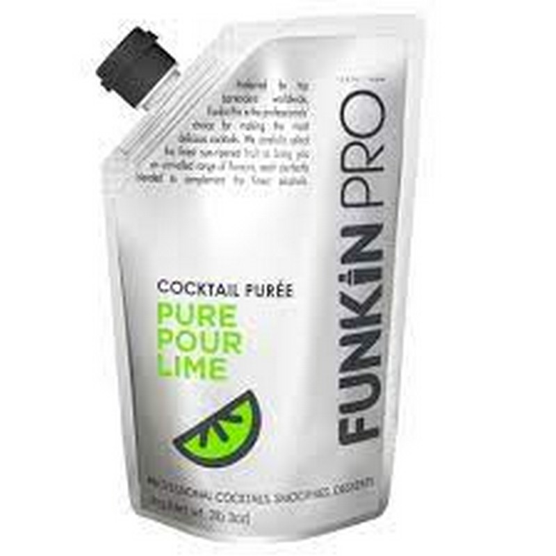 FUNKIN PURE POUR LIME 1LTR X 5