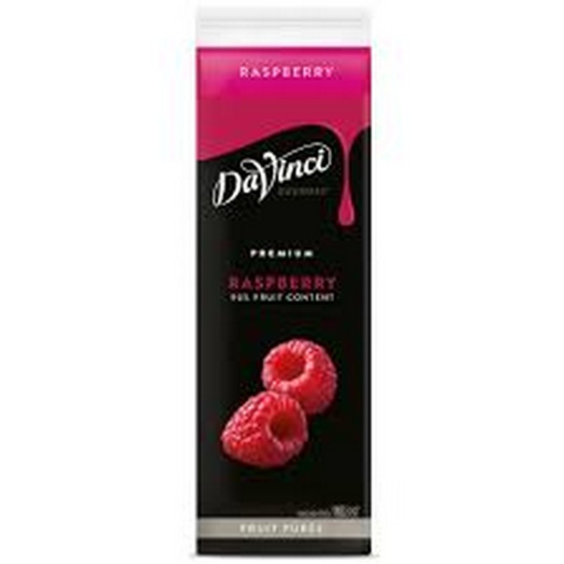 DA VINCI RASPBERRY PUREE 4 X 1KG