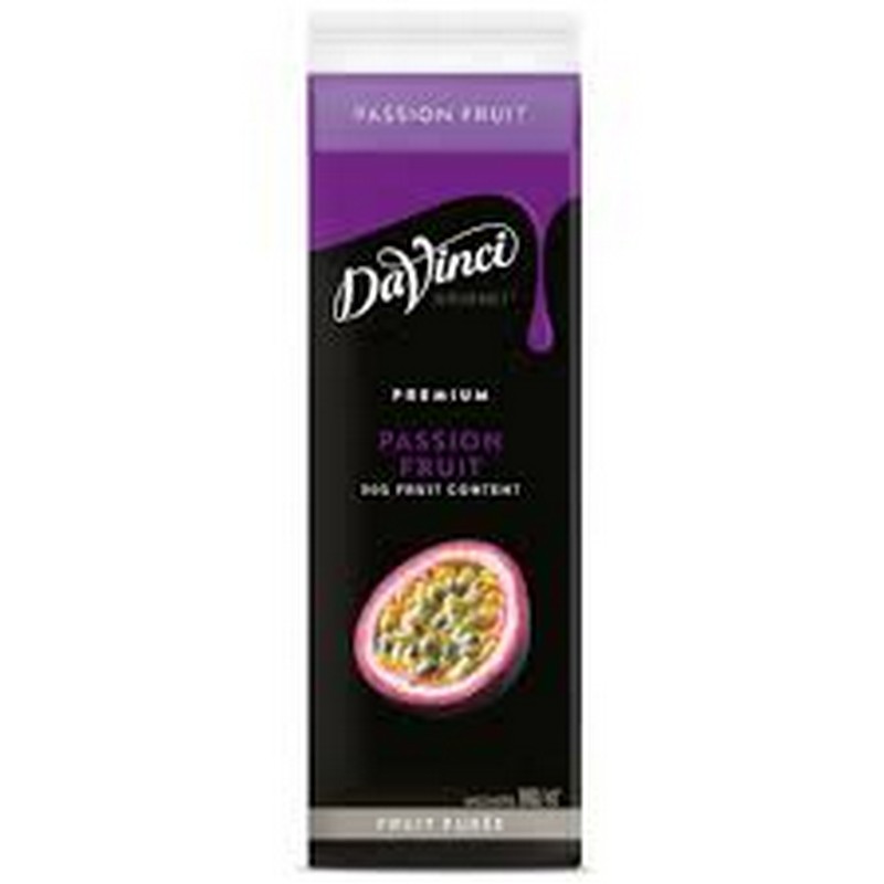 DA VINCI PASSION FRUIT PUREE 4 X 1KG