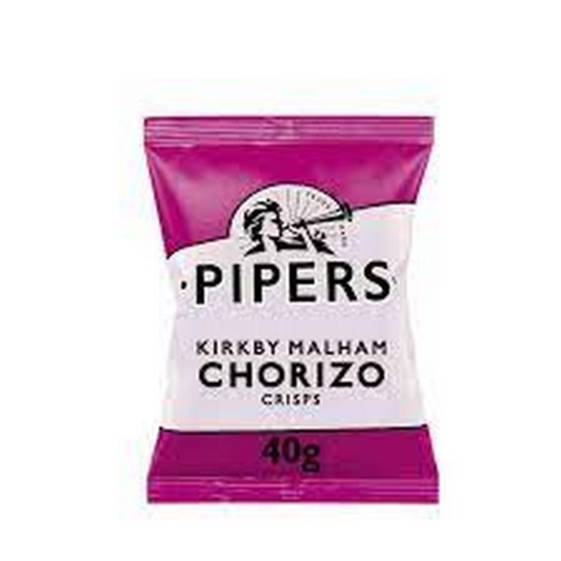 PIPERS MALHAM CHORIZO 24 X 40G