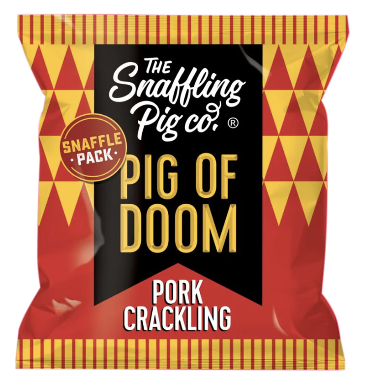 SNAFFLING PIG OF DOOM CRACKLING 12 X 40G