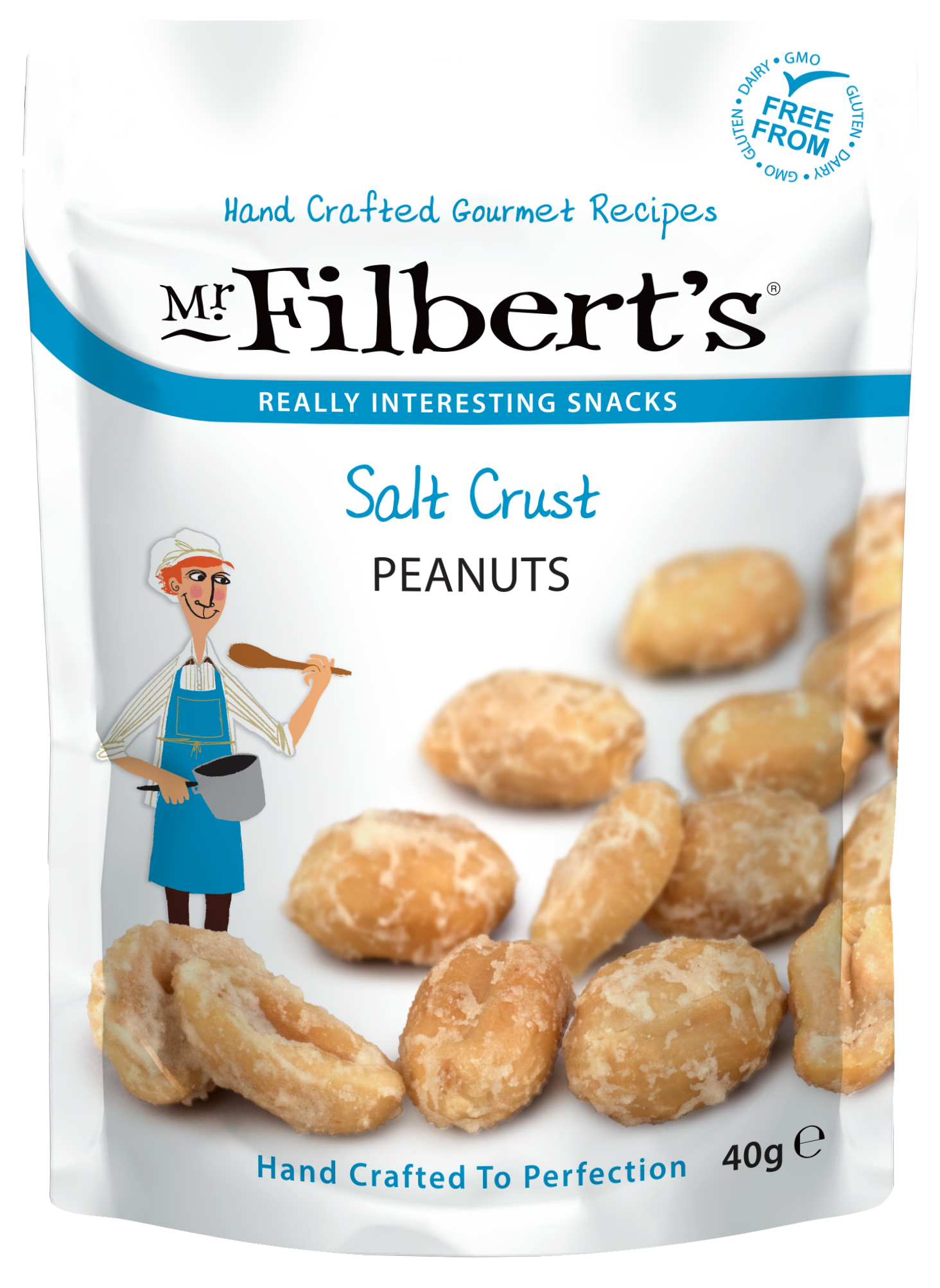 FILBERT'S SALT CRUST NUTS 20 X 40G