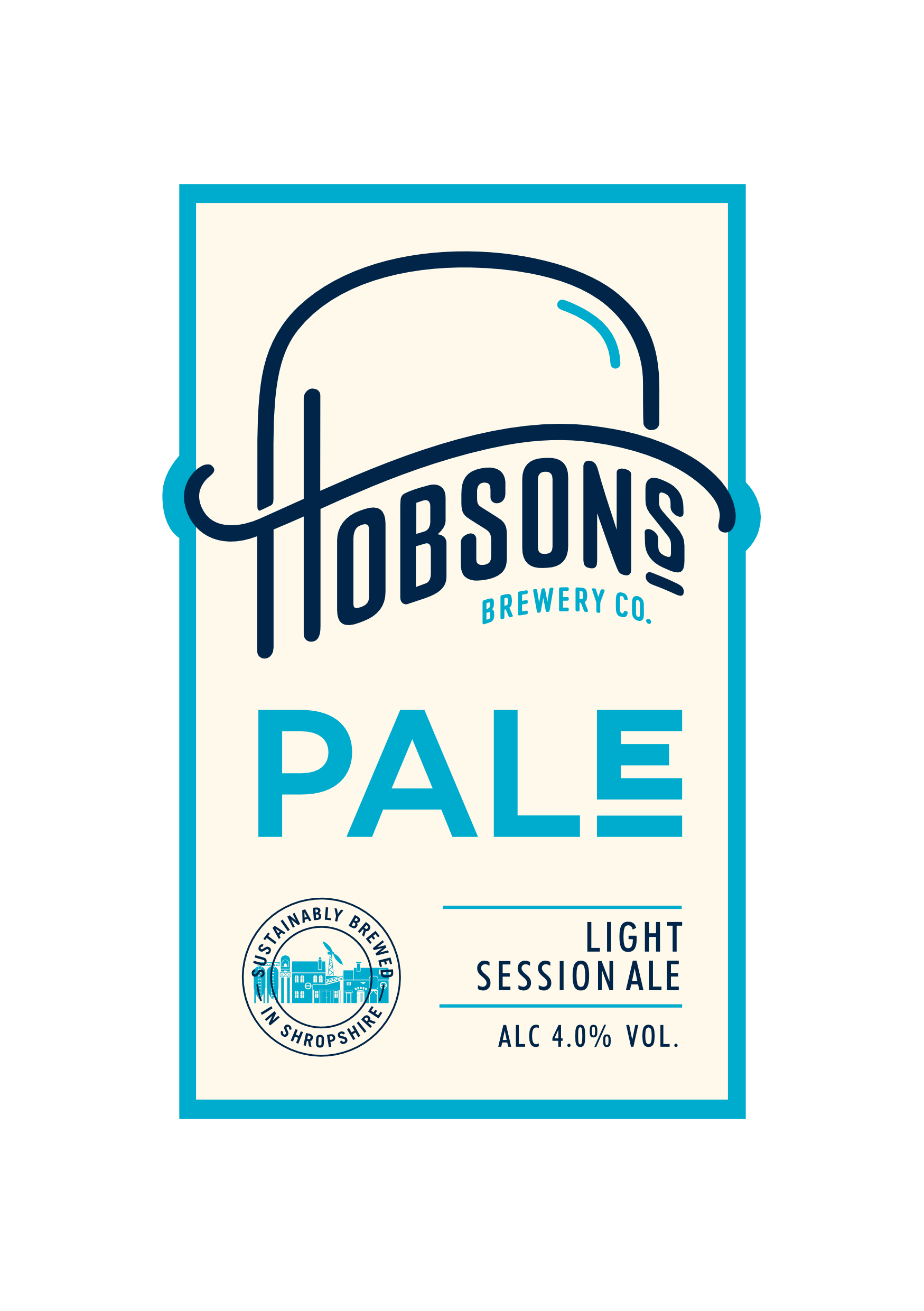 HOBSONS PALE ALE 4% 9G