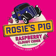 HENRY WESTONS RASPBERRY ROSIE PIG 10LTR BIB