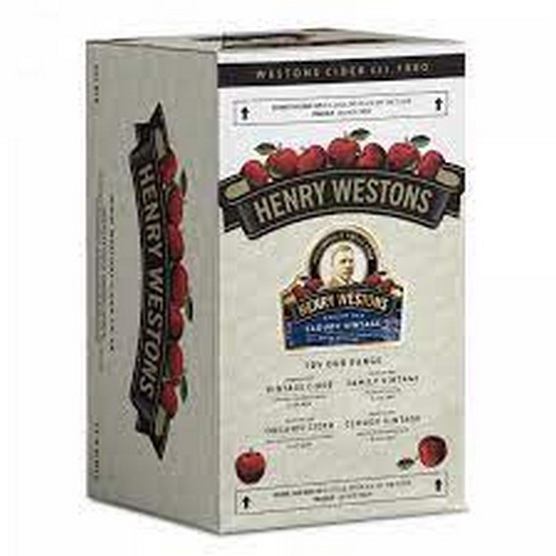 HENRY WESTONS CLOUDY VINTAGE 7.3% 10LTR BIB