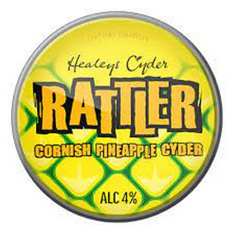 HEALYS RATTLER PINEAPPLE CYDER 50LTR