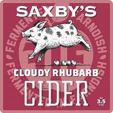 SAXBYS RHUBARB 20LTR BIB 3.5%