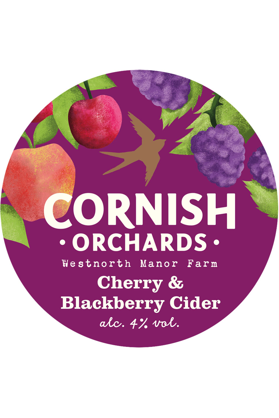 FULLERS ORCHARD CHERRY & BLACKBERRY 50LTR 4%