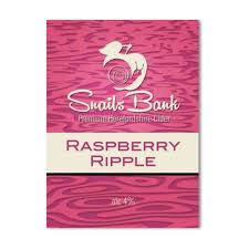 SNAILS BANK RASPBERRY RIPPLE 20LTR BIB 4.0%
