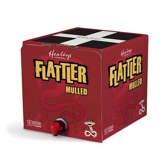 HEALEYS FLATTLER MULLED CIDER 10LTR BIB 