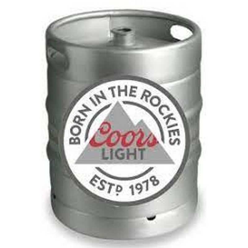 COORS LAGER (50 LTRS) 4%