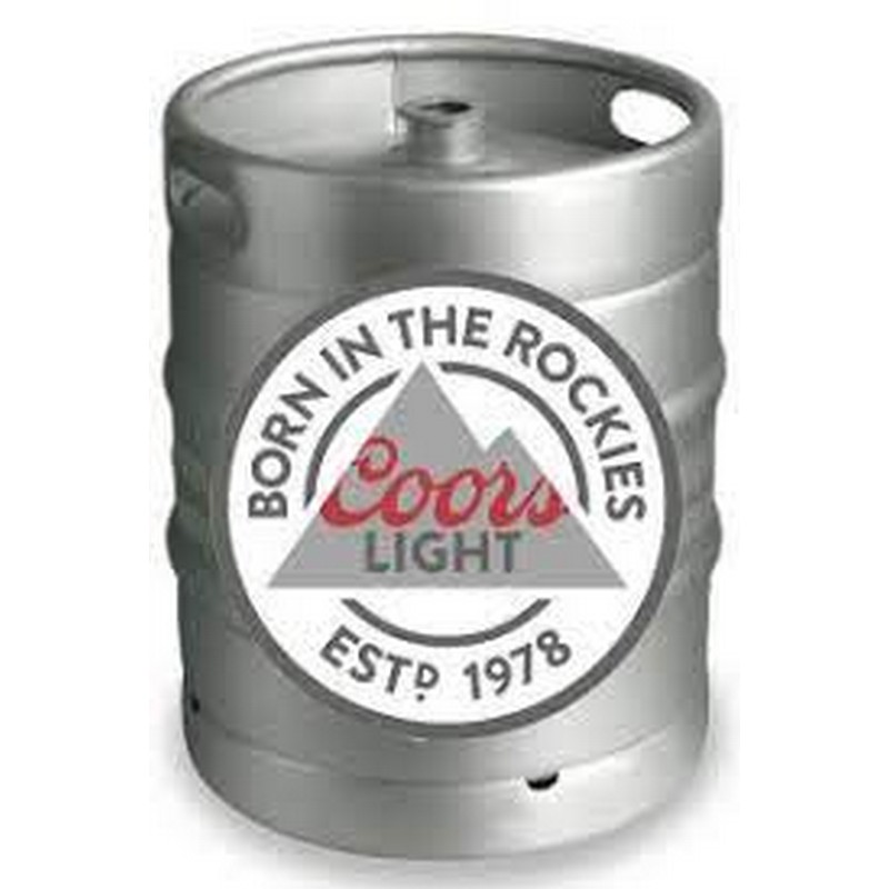 COORS LAGER (50 LTRS) 3.4%