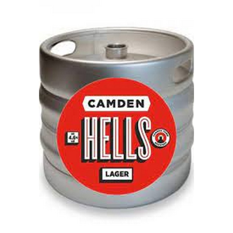 CAMDEN HELLS LAGER 4.6% 30LTR