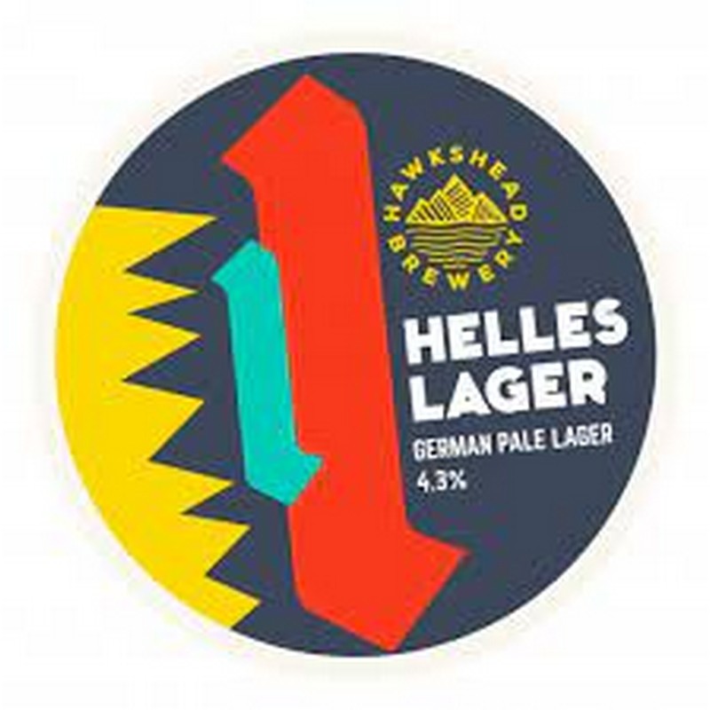 HAWKSHEAD HELLES LAGER 4.3% 50LTR