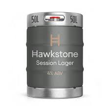 HAWKSTONE SESSION LAGER 4% 50LTR