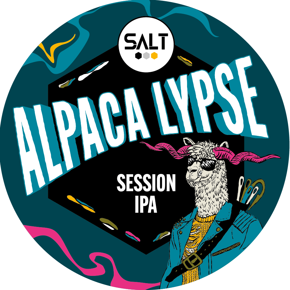 SALT ALPACALYPSE IPA 4.3% 50LTR