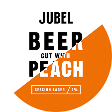JUBEL BEER CUT WITH PEACH 4% 30LTR