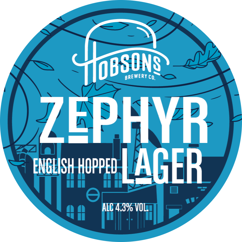 HOBSONS ZEPHYR LAGER 30LTR 4.3%