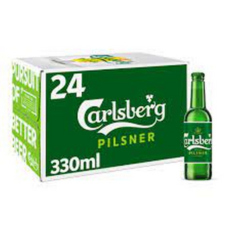 CARLSBERG PILS NRB 24 X 330ML 3.8%