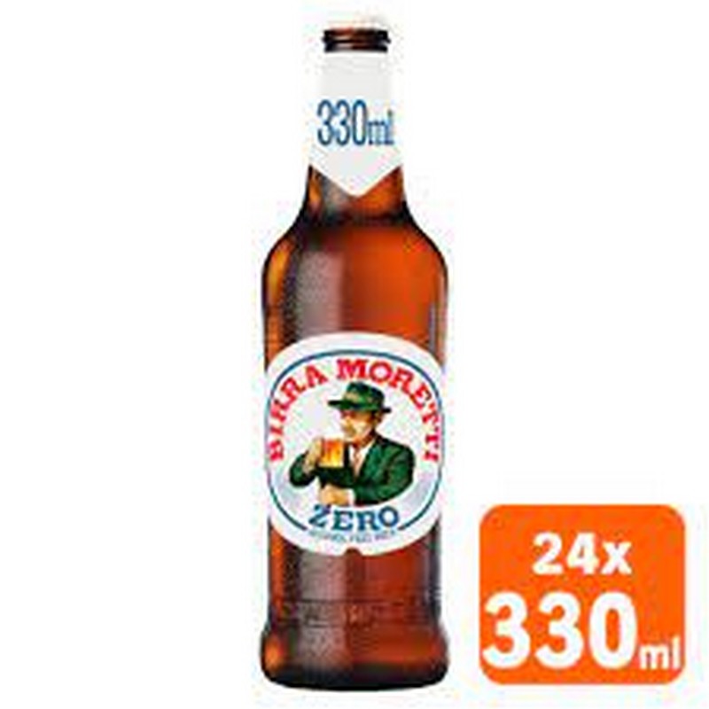 BIRRA MORETTI 0% 24 X 330ML