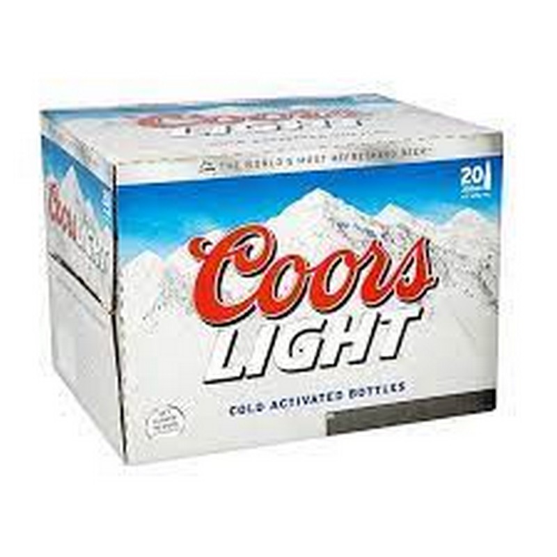 COORS LAGER 24 X 330ML 4%