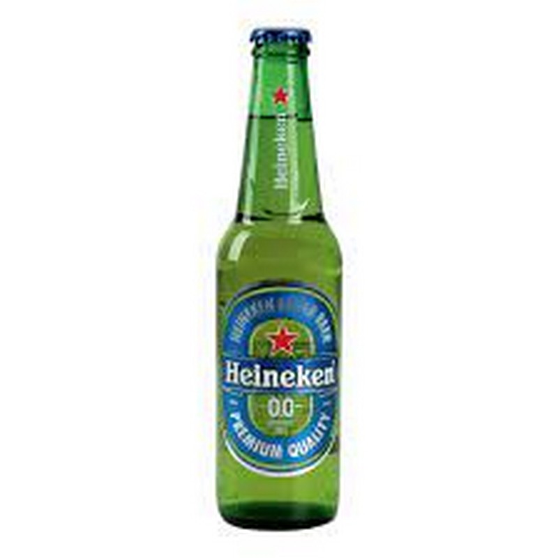 HEINEKEN 0% NON ALCOHOLIC 330ML 0% (NA)