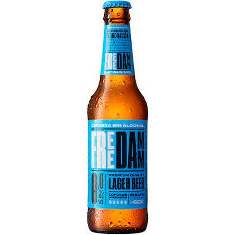 ESTRELLA DAMM 0% BOTTLES 24 X 330ML (NA)
