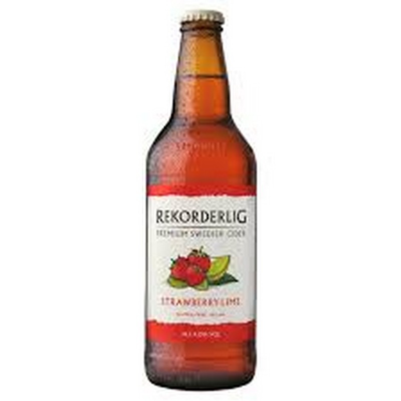 REKORDERLIG STRAWBERRY/LIME 500ML