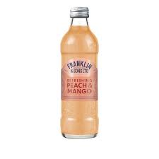 FRANKLINS PEACH & MANGO 12 X 275ML