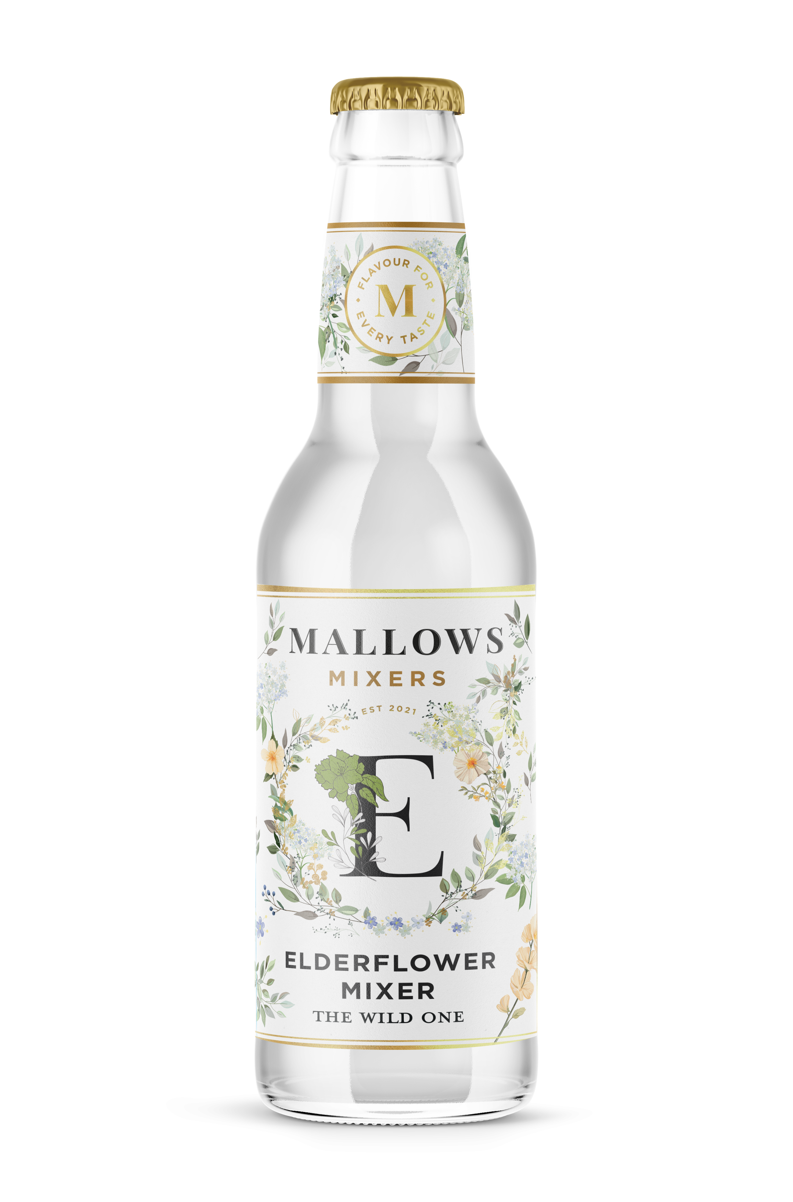 MALLOWS ELDERFLOWER TONIC 24 X 200ML